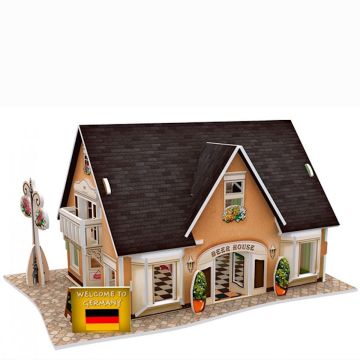 3D Puzzel Beer House Germany