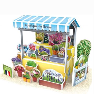 3D Puzzel Flower Stall France