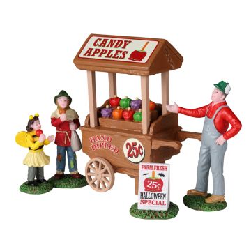 Spooky Town - Candy Apple Cart - Set van 5
