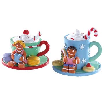 Lemax - Cocoa And Cookies set of 2