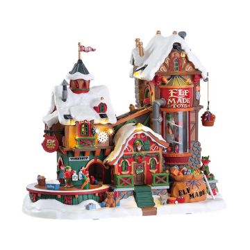 Lemax - Elf Made Toy Factory - Nu Voorverkoop