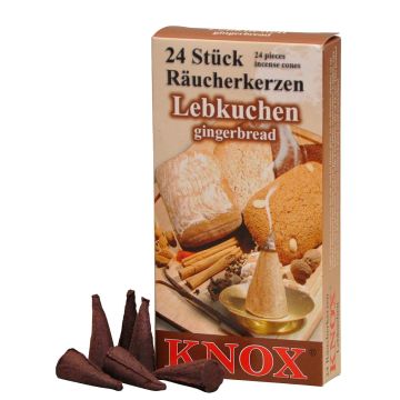 Knox - Gingerbread Wierookkegels M