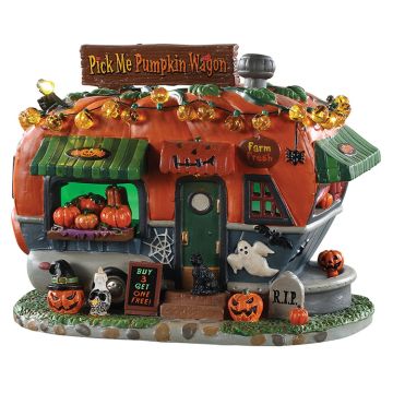 Spooky Town - Pick Me Pumpkin Wagon