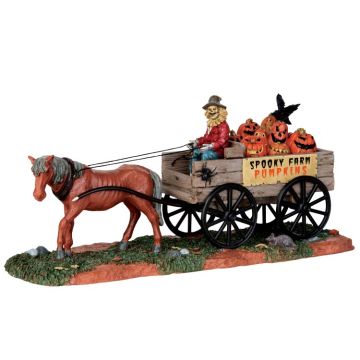 Spooky Town - Pumpkin Wagon