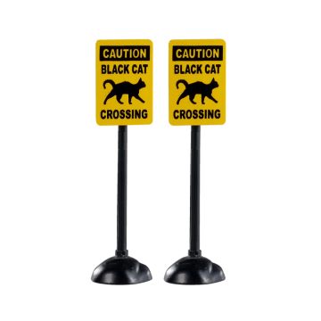 Spooky Town - Scary Road Signs set of 2