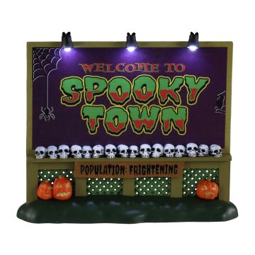 Spooky Town - Spooky Town Sign