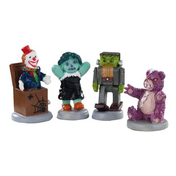 Spooky Town - Terrible Toys - Set van 4